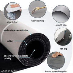 2 Pcs Kitchen Mats, Waterproof Memory Foam Kitchen Rugs, Standing Desk Mat Floor Mats, Runner Rug Carpets for Kitchen Floor, Sink - (120 * 40 cm, 40 * 60 cm Multicolour)