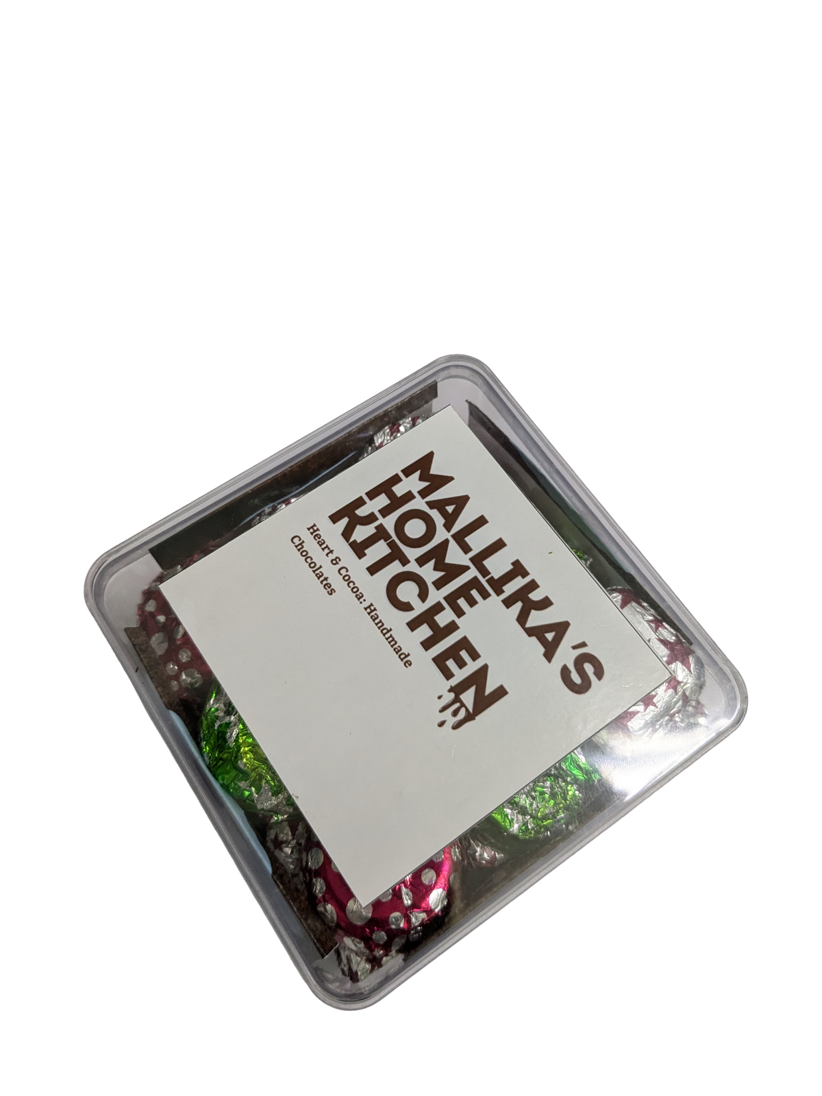 Mallika's Home Kitchen Handmade Chocolates, Orange Crunchy, 100g