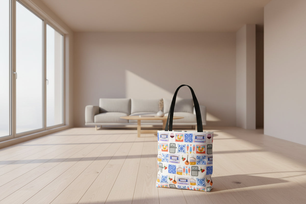 Lisbon Lifestyle Non zipper Tote Bag