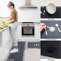 2 Pcs Kitchen Mats, Waterproof Memory Foam Kitchen Rugs, Standing Desk Mat Floor Mats, Runner Rug Carpets for Kitchen Floor, Sink - (120 * 40 cm, 40 * 60 cm Multicolour)